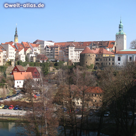 Tower of City hall and Lauenturm, Bautzen