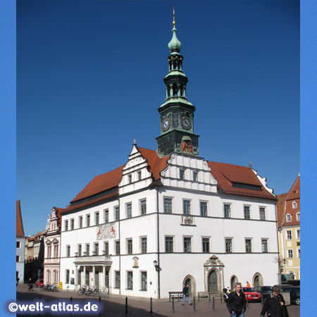 Rathaus in Pirna, Sachsen