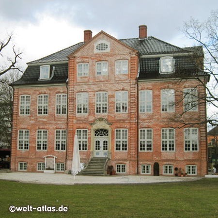 Südseite der Landdrostei in Pinneberg,heute Kreiskulturzentrum