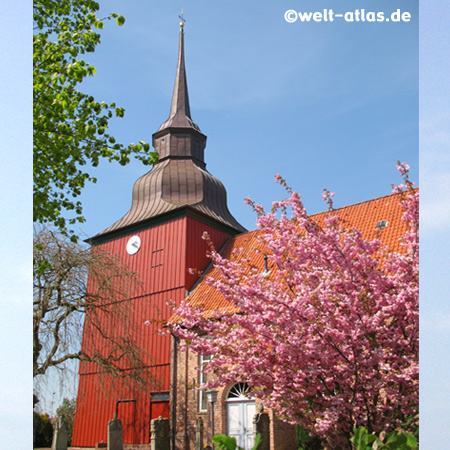 St. Nikolauskirche in Brokdorf, Kreis Steinburg