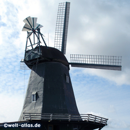 Windmühle Anna, Galerieholländermühle und Landhandel in Süderhastedt 