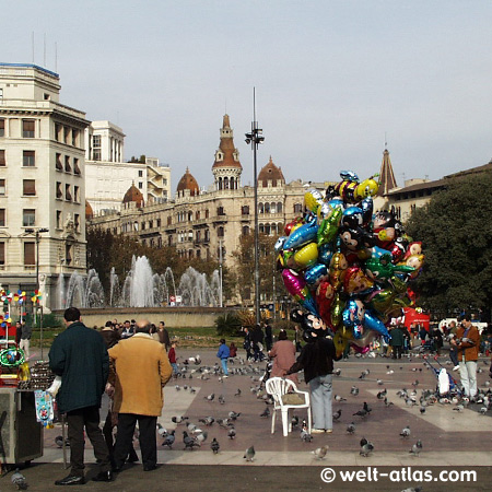 Plaza de Catalunya, Barcelona