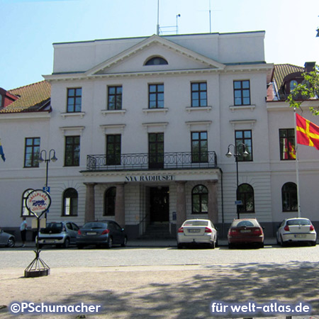 Rathaus von Ystad in Südschweden – Foto:© Peter Schumacher