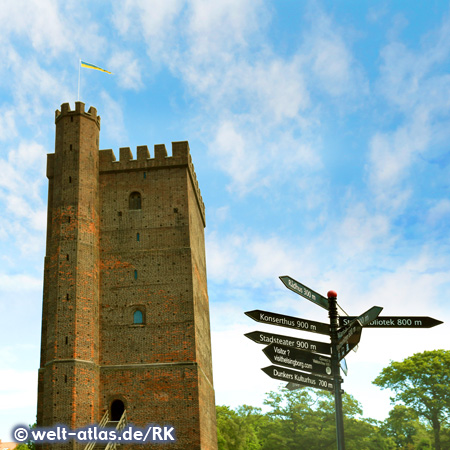 Kärnan Fortress tower 14th century,  Helsingborg Sweden