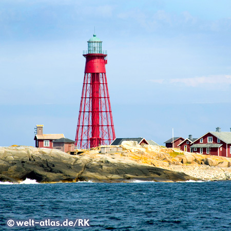 Pater Noster Leuchtturm in Bohuslän, Westschweden