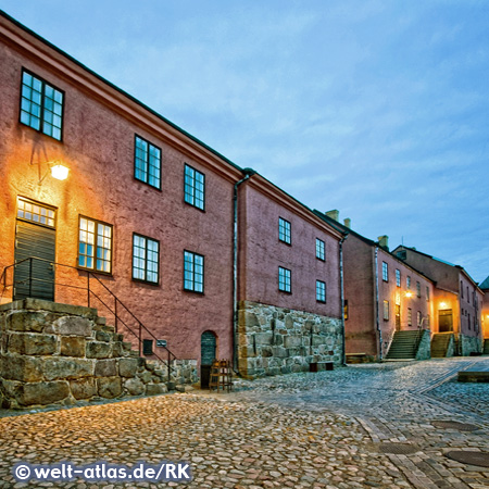 Innenhof Festung Varberg, Westschweden