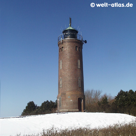Böhler Leuchtturm im Winter,St. Peter-Ording Position: 54° 17' N - 008° 39' E