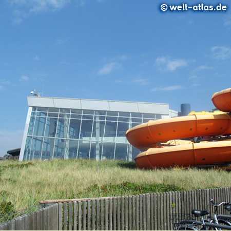 Das Freizeitbad "Sylter Welle" in Westerland
