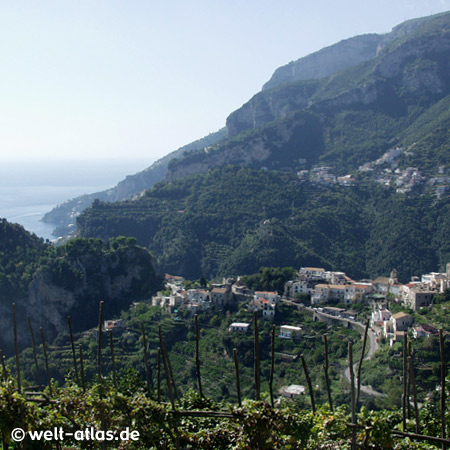 Berge bei Ravello, Amalfitana
