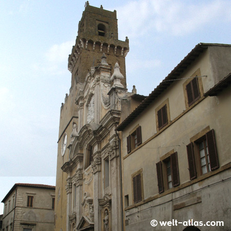 Dom von Pitigliano, Toskana, Italien