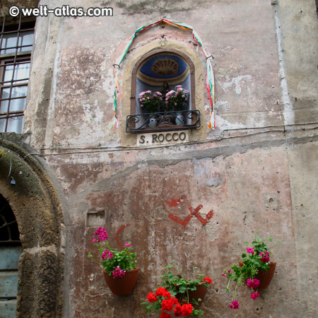 Pitigliano, Toskana, Italien