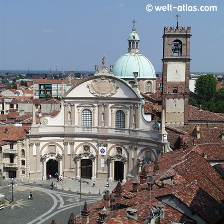 Dom auf der Piazza Ducale di Vigévano,Lombardei