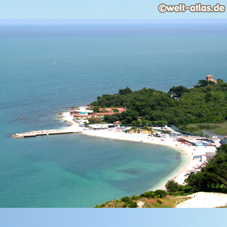 Portonovo, Riviera del Conero, Le Marche, Adriatic Coast, Italy