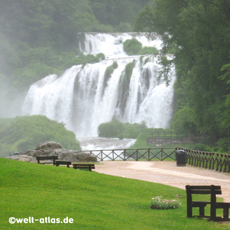 Cascate delle Marmore, waterfall, Terni, Umbria, Italy