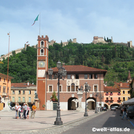 Marostica im Veneto, mittelatlerlicher Ort