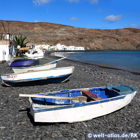 Boats in Pozo Negro, Fuerteventura