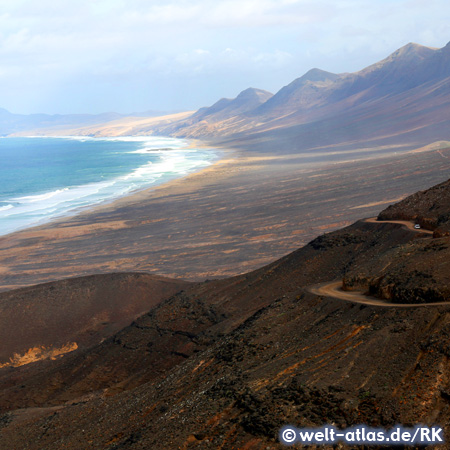 Blick auf Cofete, Fuerteventura