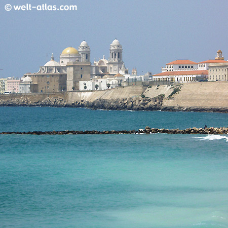 View of Cadiz - Cathedral