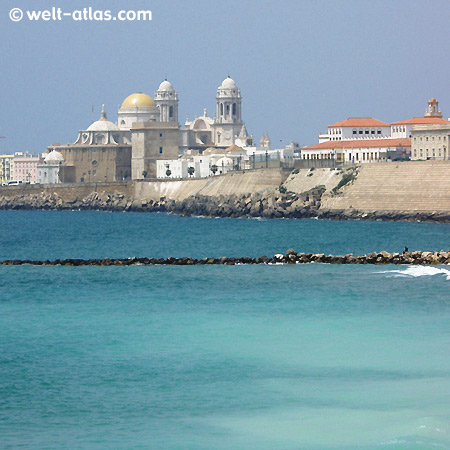 Kathedrale von Cadiz, Costa de la Luz an der Atlantikküste