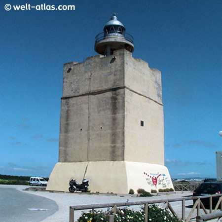 Leuchtturm am Cabo RochePosition: 36° 18' N | 006° 08' W