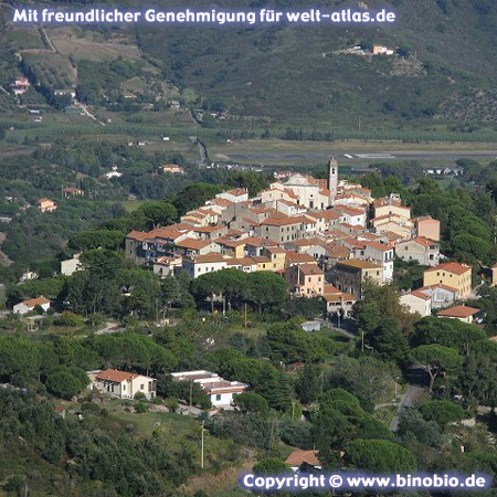 Bergdorf Sant' Ilario in Campo, einer der interessantesten Ort der Insel, –Urlaubsbericht: Wandern in der Toskana von Hans van Gelderen unter:http://elba.binobio.de/elba.htm