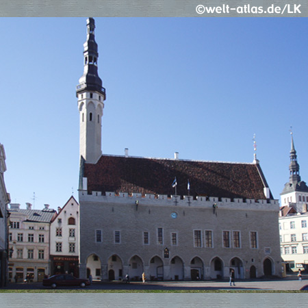Rathaus von Tallinn (Reval), EstlandsHauptstadt