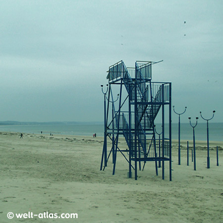 Swinemünde am Strand