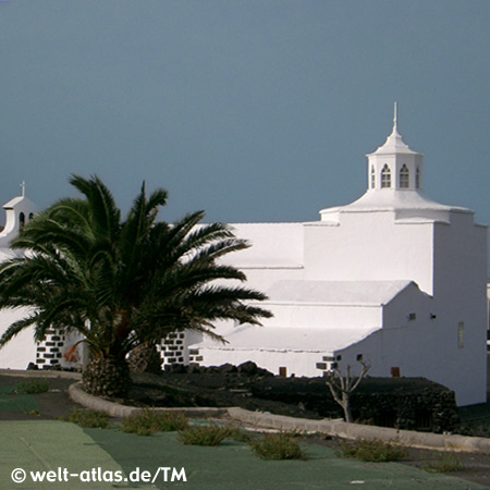 Lanzarote, Mancha Blanca, Kirche Los Dolores