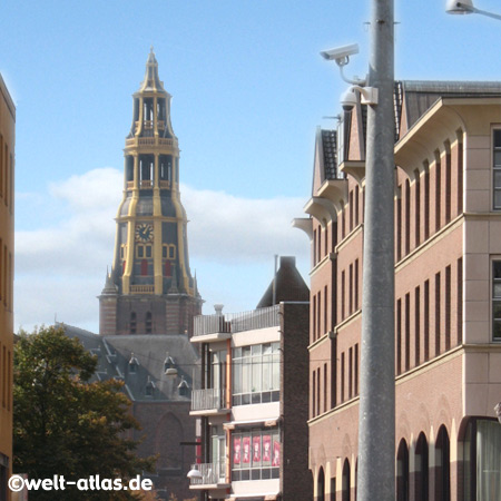 Turm der Aa-Kirche in Groningen