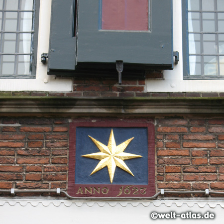 Alkmaar, Hausschmuck, Haus von 1623