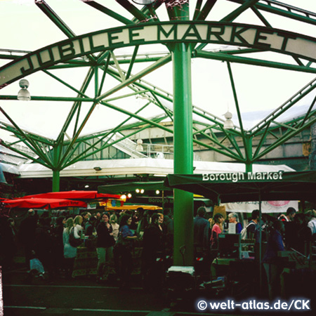 Jubilee Market, new part of  Borough Market, Southwark, London
