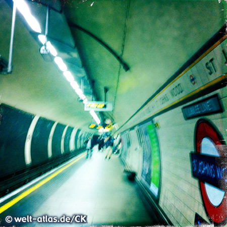 St John's Wood Tube Station, London Underground