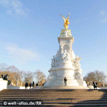 Victoria Memorial, London, EnglandEin Denkmal für König Victoria