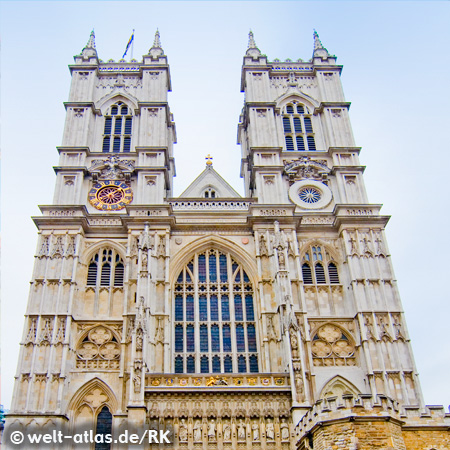 Westminster Abbey, London, EnglandErbaut im 13ten Jahrhundert