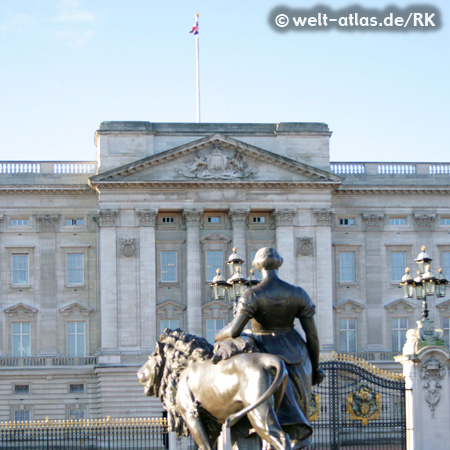 Buckingham Palast, London, EnglandSitz der britischen Monarchie