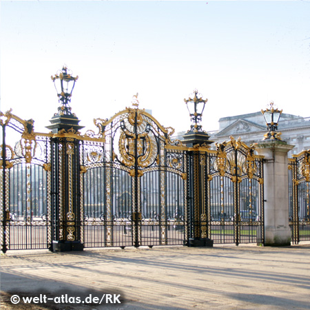 Green Park, London, EnglandPark Eingang