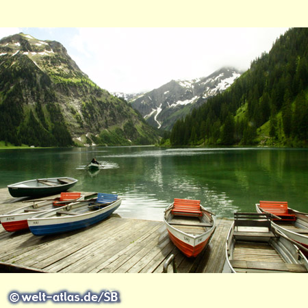 Nach dem Unwetter, Vilsalpsee in Tirol