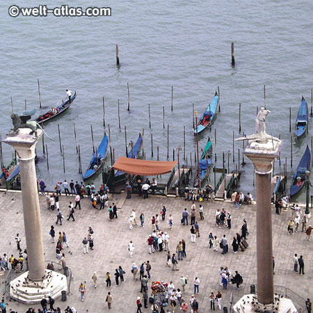 Venedig, Blick vom Campanile, Venetien