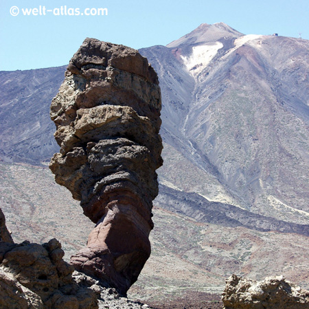 Pico del Teide, Felsformation, Teneriffa, Spanien