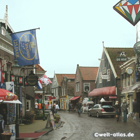 Street of Volendam, Noord-Holland