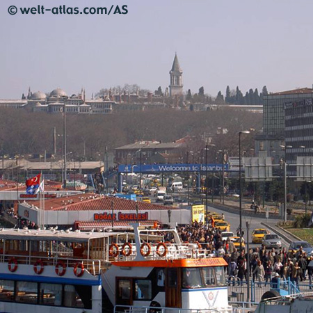 Fähranlieger Eminönü / Istanbul