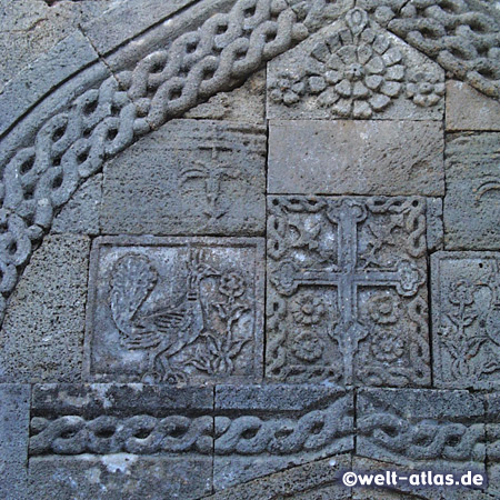 Detail of a medieval building in Rhodes