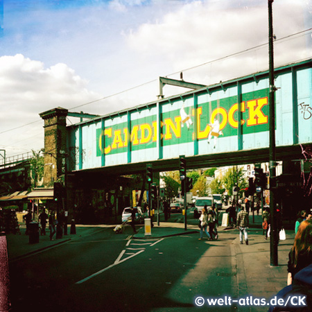 Eisenbahnbrücke über die Camden High Street