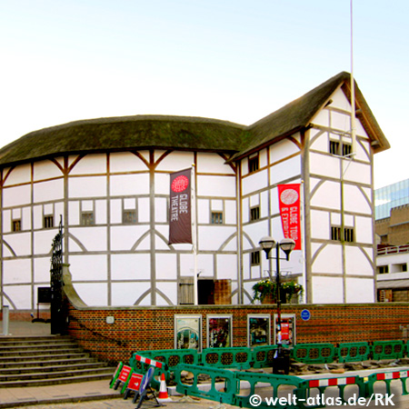 Shakespeare's Globe Theatre, London, EnglandReconstruction