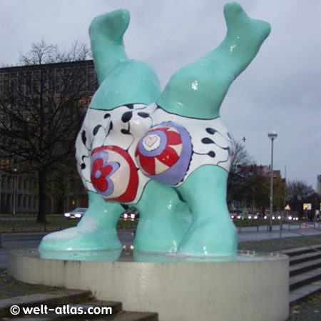 "Nana", Niki de Saint Phalle, Hannover,Leibnitzufer