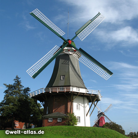 Twin windmills of Greetsiel