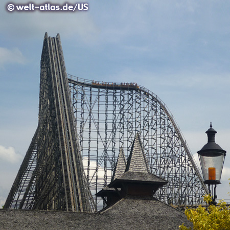 Wooden roller coaster Colossos, Heide-Park Soltau