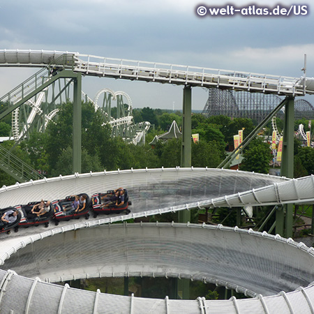 Bobsled roller coaster, Heide-Park Soltau