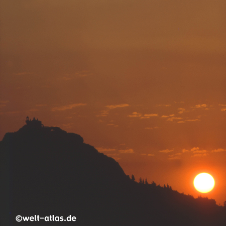 Sunset at Lycabettus Hill, Athens