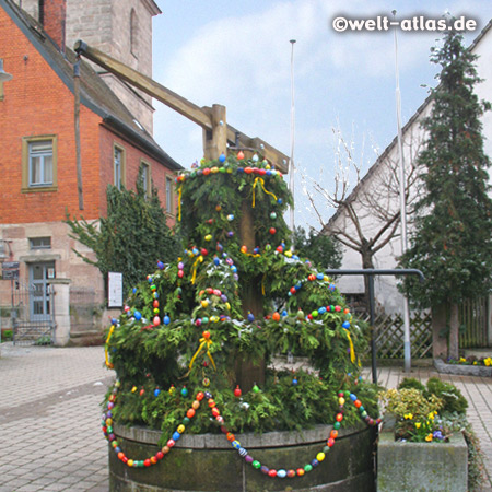 Easter Well in Franconia